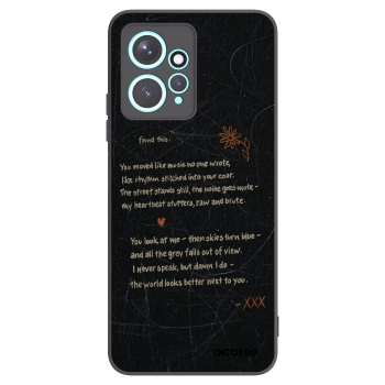 Picasee Xiaomi Redmi Note 12 4G Hülle - Schwarzes Silikon - POET