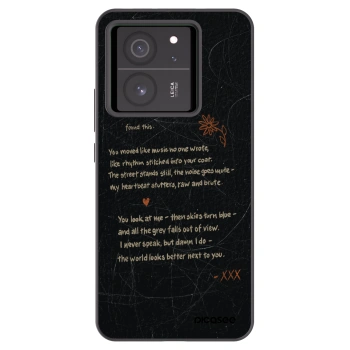 Picasee Xiaomi 13T Pro Hülle - Schwarzes Silikon - POET