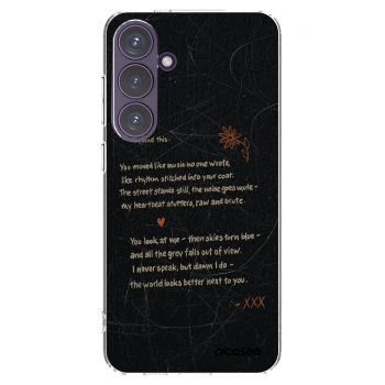 Picasee Samsung Galaxy S24+ S926B 5G Hülle - Transparentes Silikon - POET