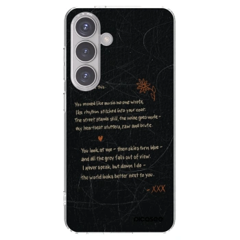 Picasee Samsung Galaxy S24 S921B 5G Hülle - Transparentes Silikon - POET