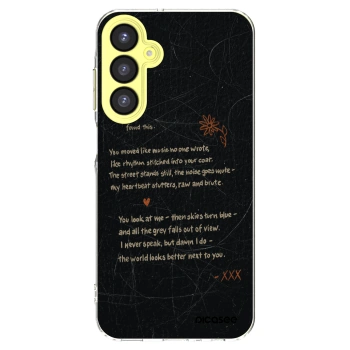 Picasee Samsung Galaxy A25 A256B 5G Hülle - Transparentes Silikon - POET