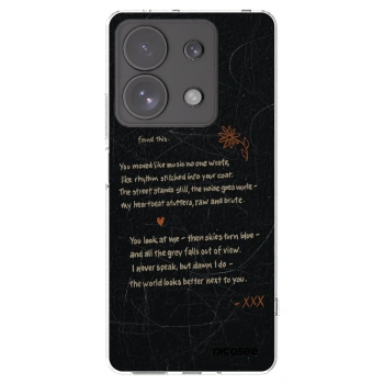 Picasee Xiaomi Redmi Note 13 Pro 4G Hülle - Transparentes Silikon - POET