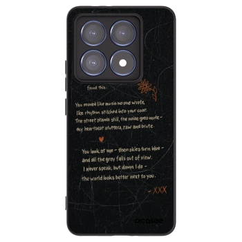 Picasee Xiaomi 14T Pro Hülle - Schwarzes Silikon - POET