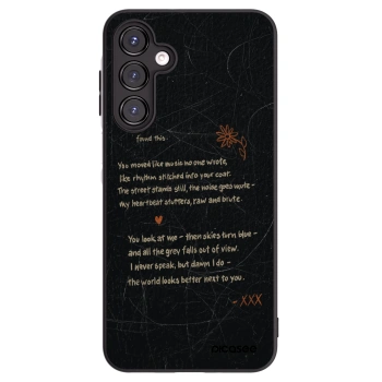 Picasee Samsung Galaxy A16 5G Hülle - Schwarzes Silikon - POET