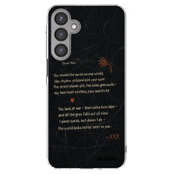 Picasee Samsung Galaxy A16 5G Hülle - Transparentes Silikon - POET