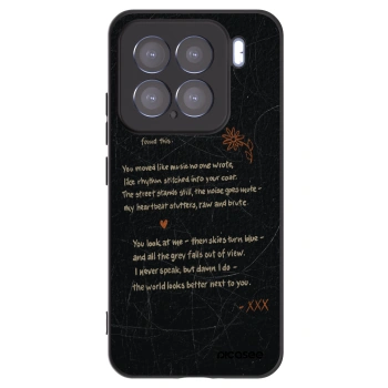 Picasee Xiaomi 15 Hülle - Schwarzes Silikon - POET