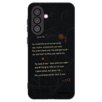 Picasee Samsung Galaxy A36 5G Hülle - Schwarzes Silikon - POET