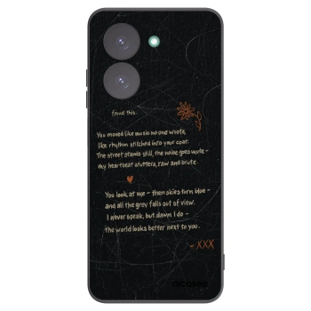 Picasee Xiaomi Redmi A5 Hülle - Schwarzes Silikon - POET