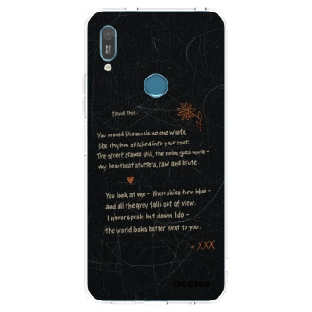 Picasee Huawei Y6 2019 Hülle - Transparentes Silikon - POET