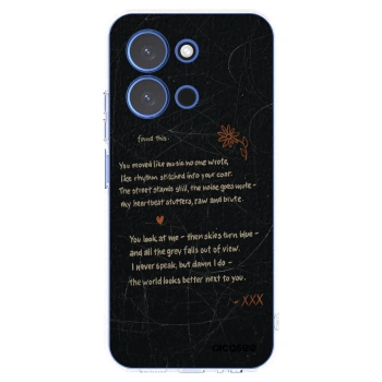Picasee Xiaomi Redmi 15C 4G Hülle - Transparentes Silikon - POET