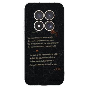 Picasee Xiaomi Redmi Note 15 Pro 4G Hülle - Transparentes Silikon - POET