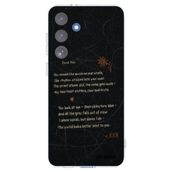 Picasee Samsung Galaxy S25 FE 5G Hülle - Transparentes Silikon - POET