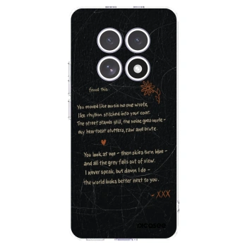 Picasee Xiaomi Redmi Note 15 Hülle - Transparentes Silikon - POET