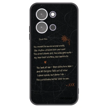 Picasee Xiaomi Redmi 15C 5G Hülle - Schwarzes Silikon - POET