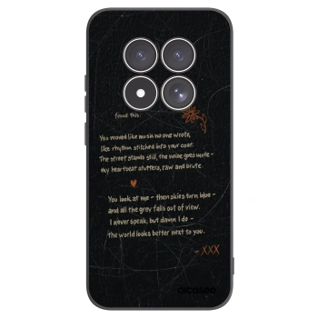 Picasee Xiaomi Redmi Note 15 Pro 5G Hülle - Schwarzes Silikon - POET
