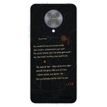 Picasee Xiaomi Poco F2 Pro Hülle - Transparentes Silikon - POET