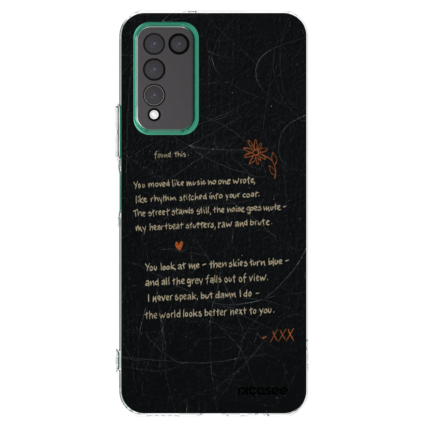 Picasee Honor 10X Lite Hülle - Transparentes Silikon - POET