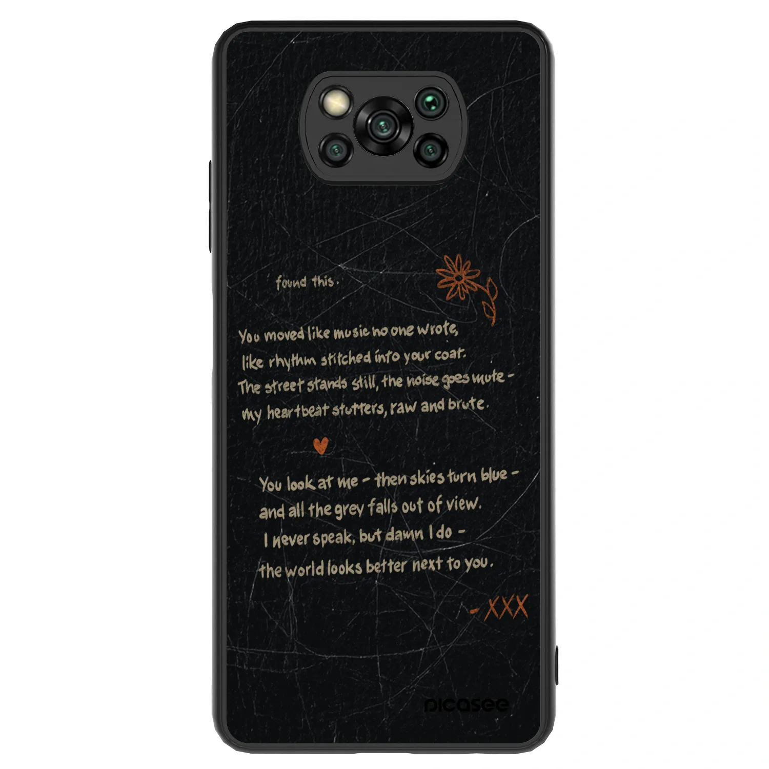 Picasee ULTIMATE CASE für Xiaomi Poco X3 - POET