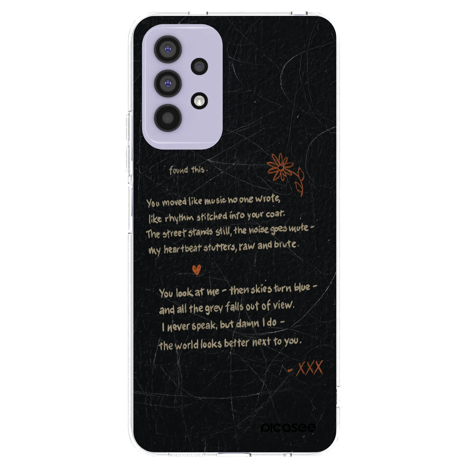 Picasee Samsung Galaxy A32 4G SM-A325F Hülle - Transparentes Silikon - POET
