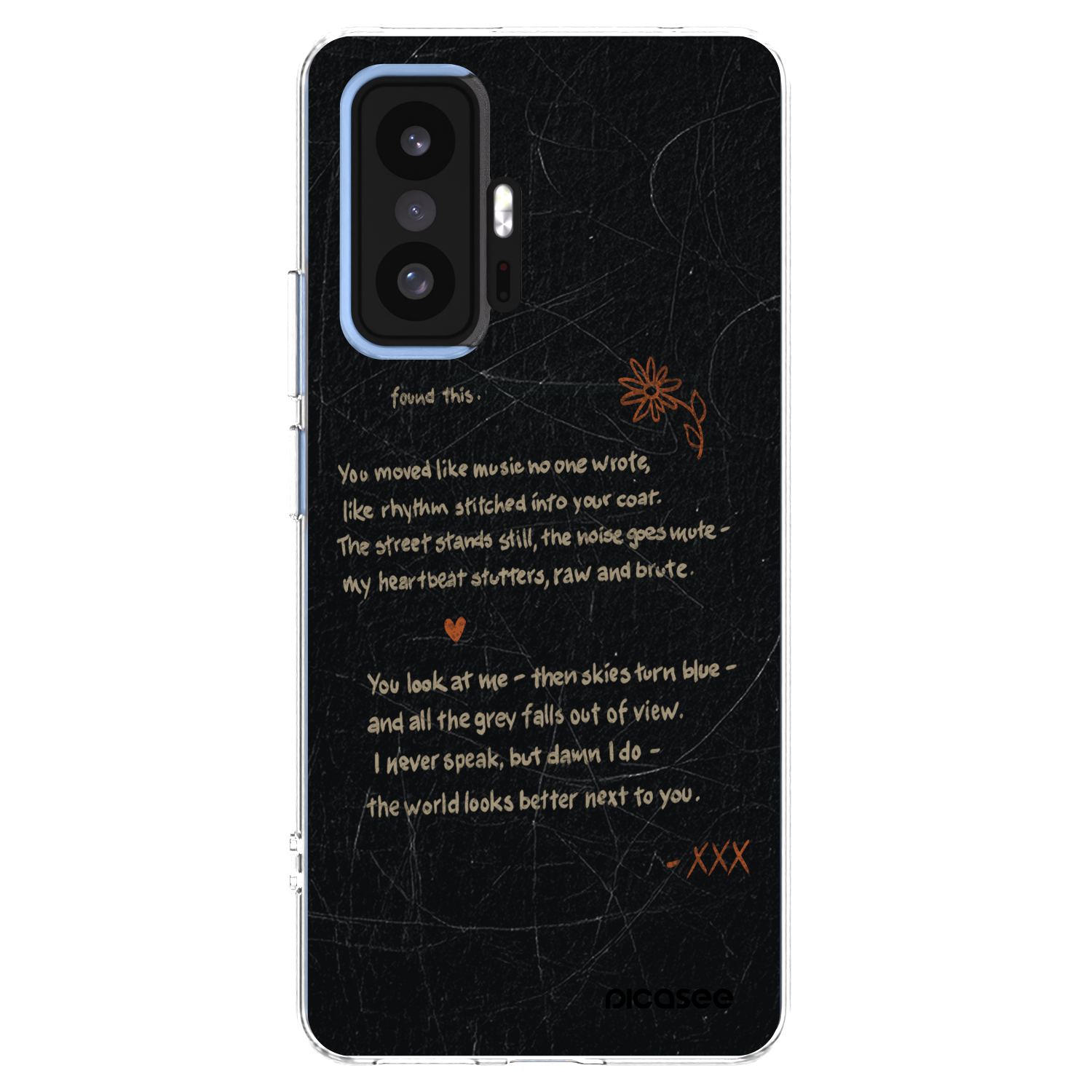 Picasee Xiaomi 11T Hülle - Transparentes Silikon - POET