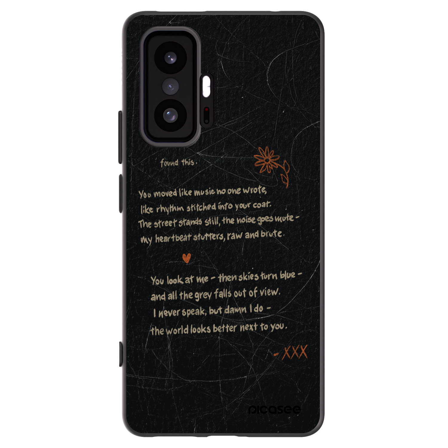 Picasee Xiaomi 11T Pro Hülle - Schwarzes Silikon - POET