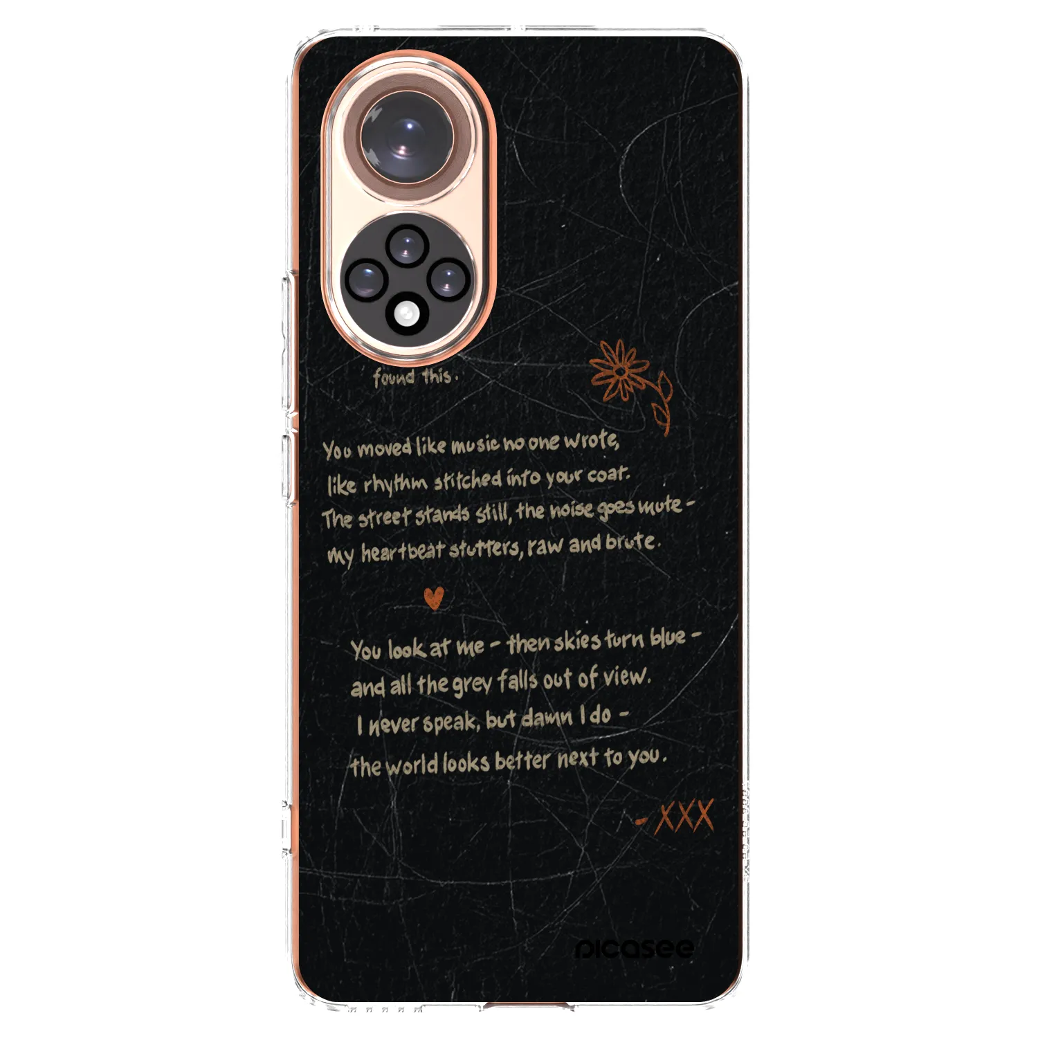 Picasee Huawei Nova 9 Hülle - Transparentes Silikon - POET