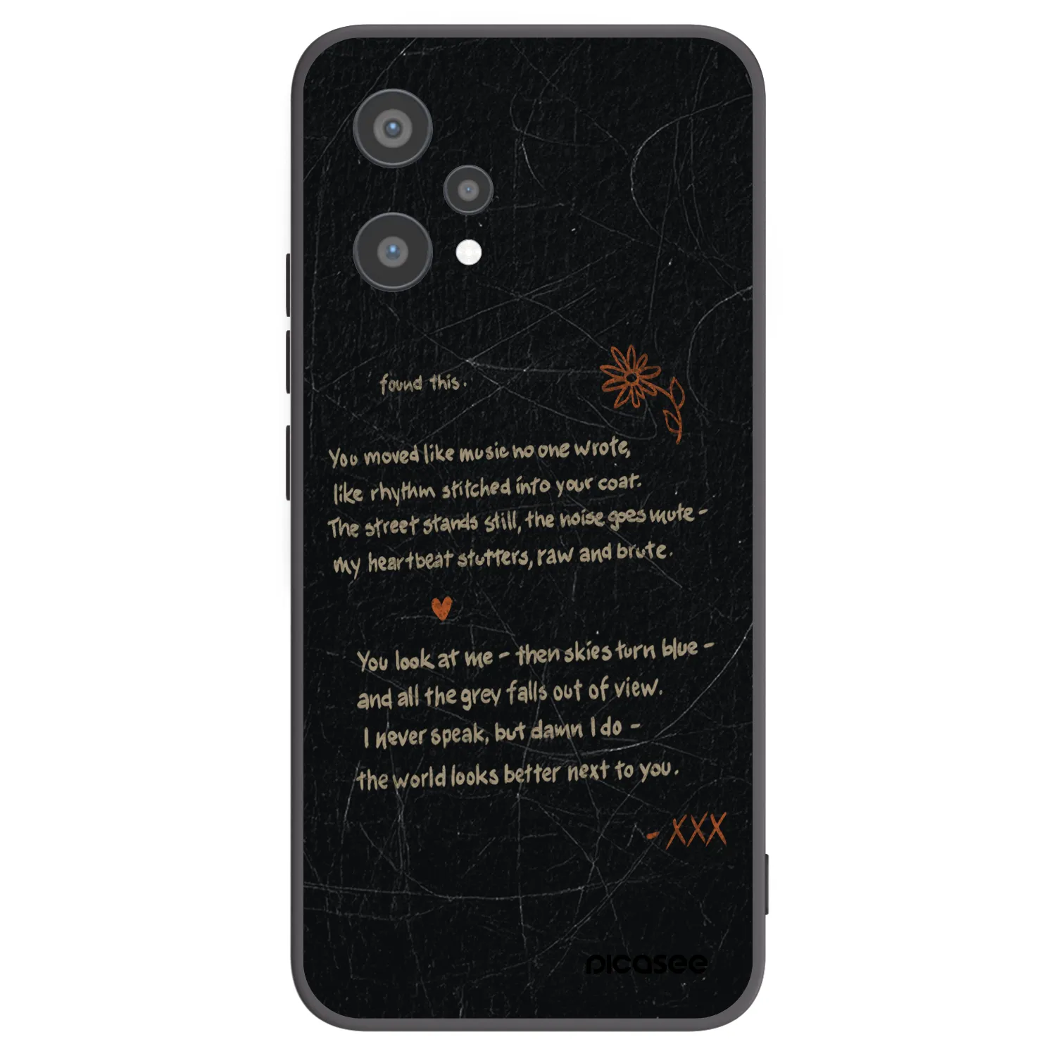 Picasee Realme 9 Pro 5G Hülle - Schwarzes Silikon - POET