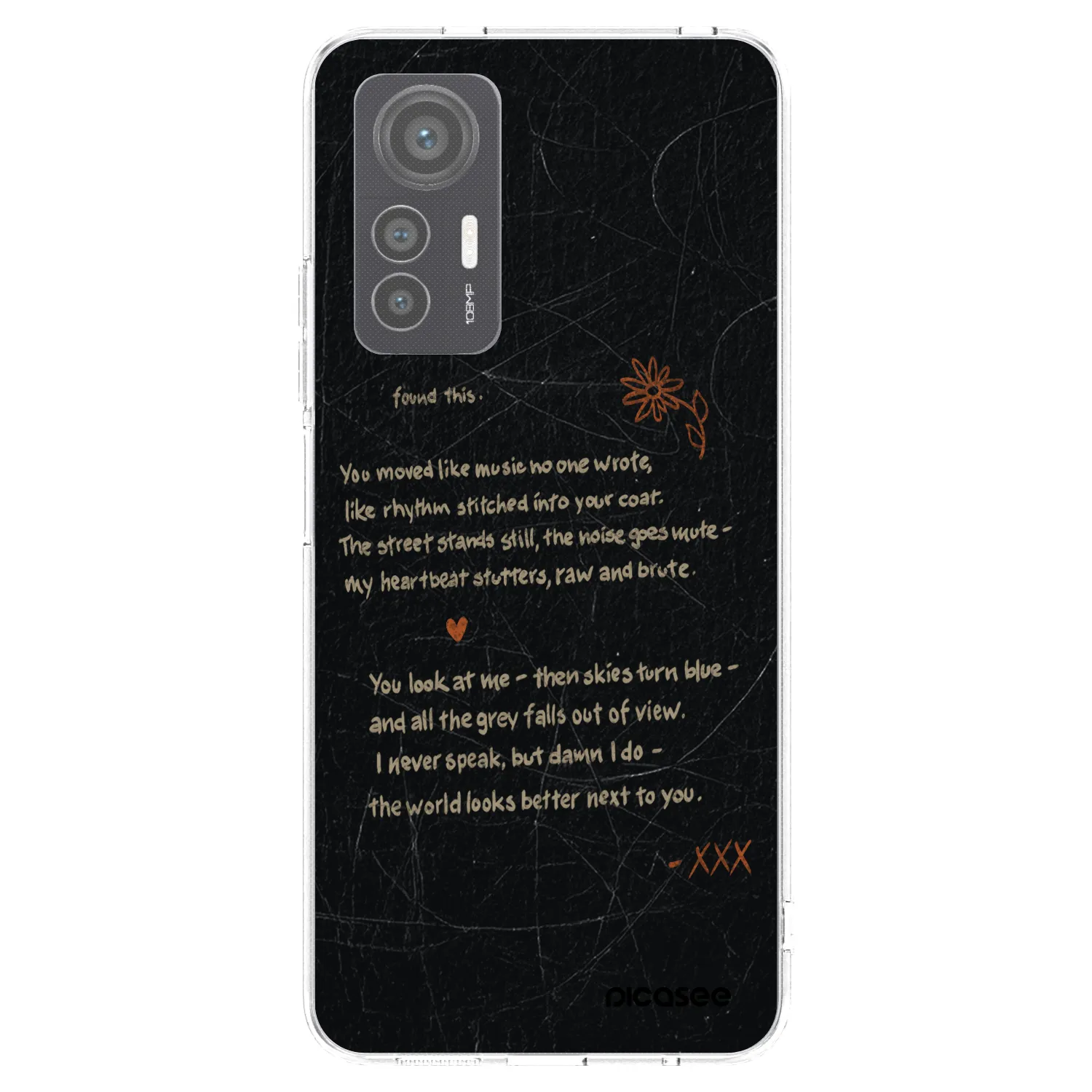 Picasee Xiaomi 12 Lite Hülle - Transparentes Silikon - POET