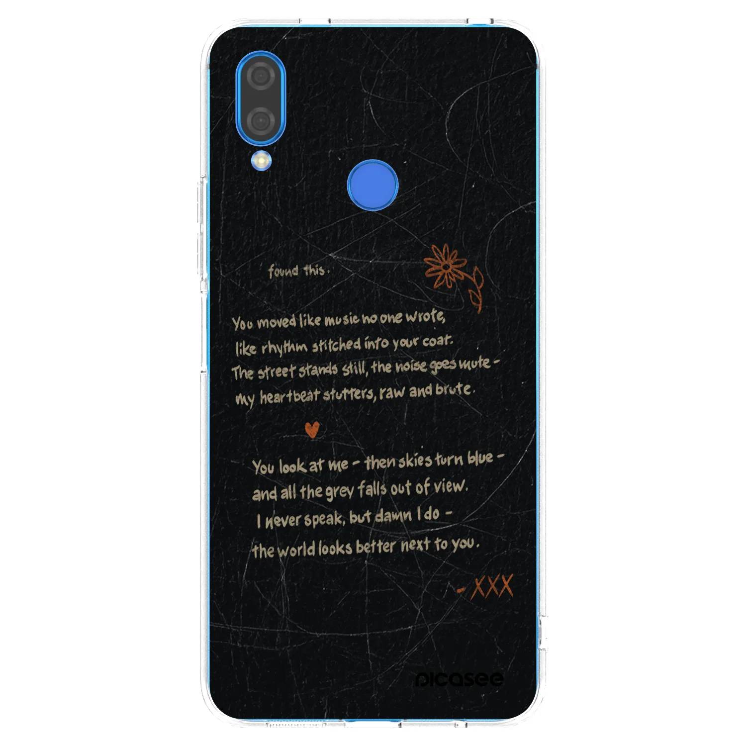 Picasee Huawei Nova 3i Hülle - Transparentes Silikon - POET