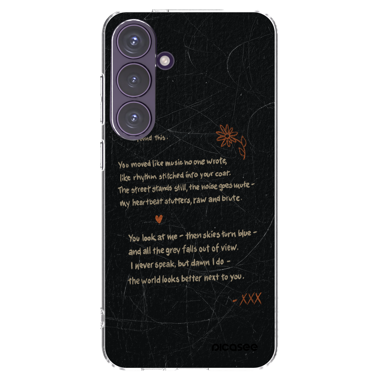 Picasee Samsung Galaxy S24+ S926B 5G Hülle - Transparentes Silikon - POET