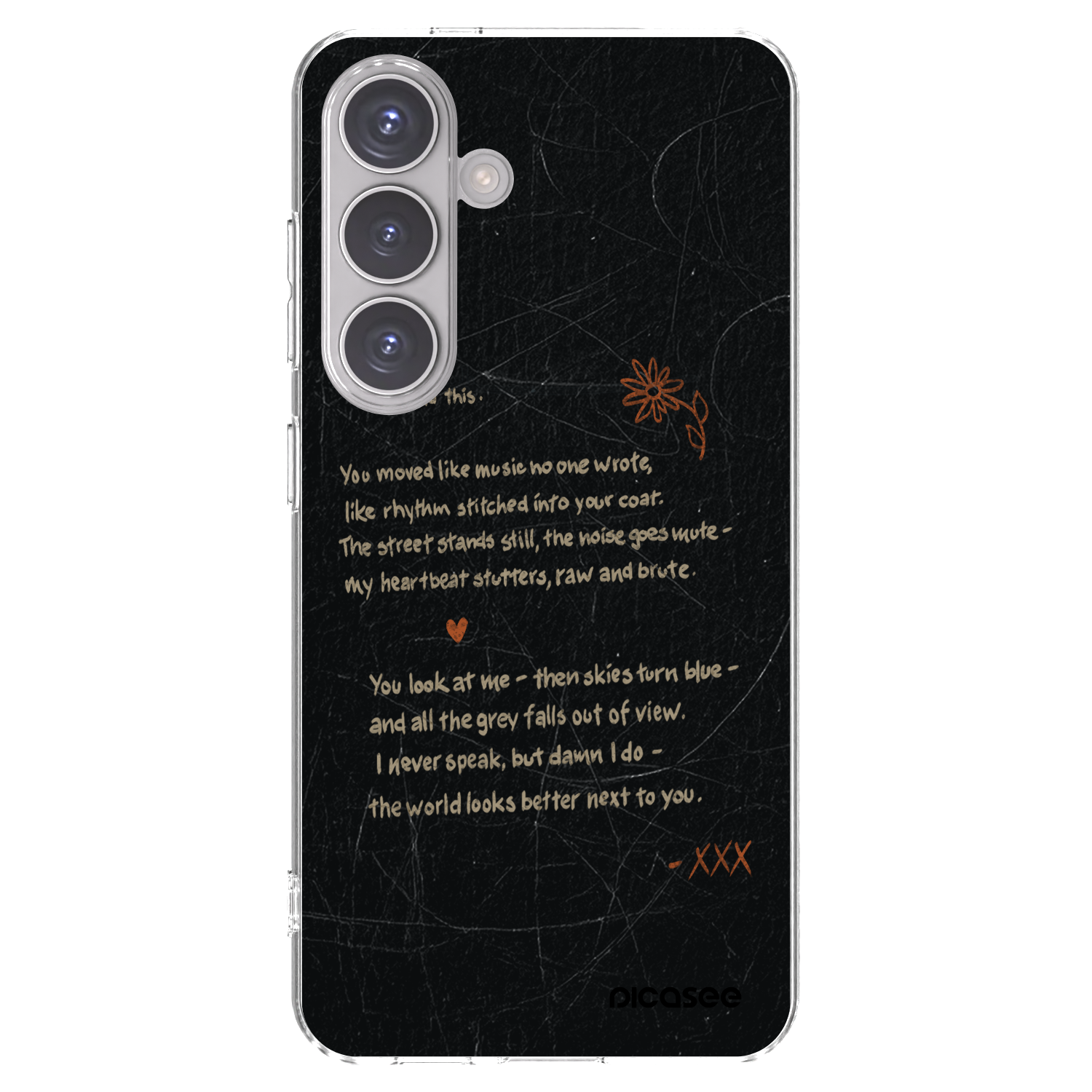 Picasee Samsung Galaxy S24 S921B 5G Hülle - Transparentes Silikon - POET