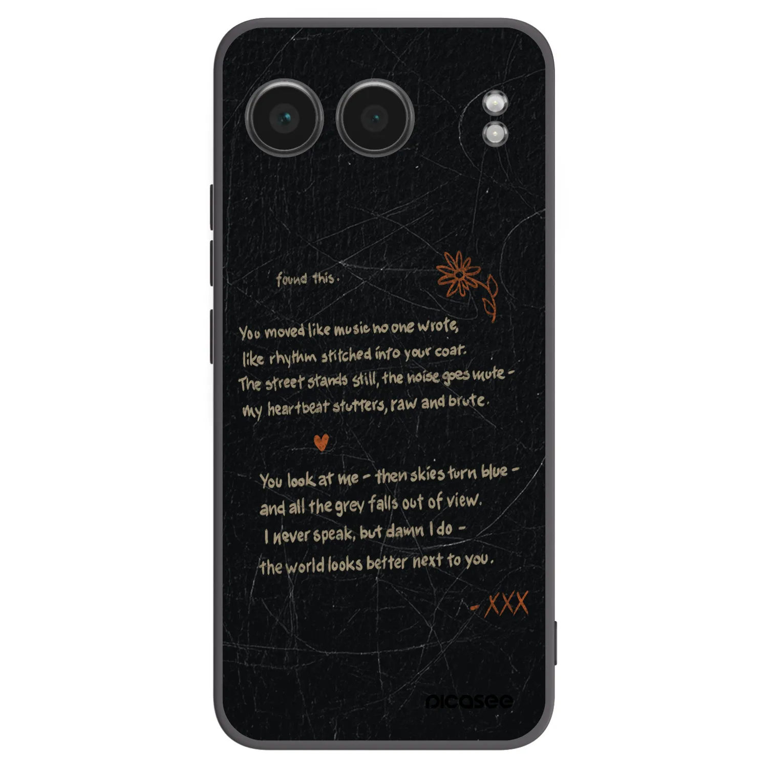 Picasee OnePlus Nord 4 Hülle - Schwarzes Silikon - POET