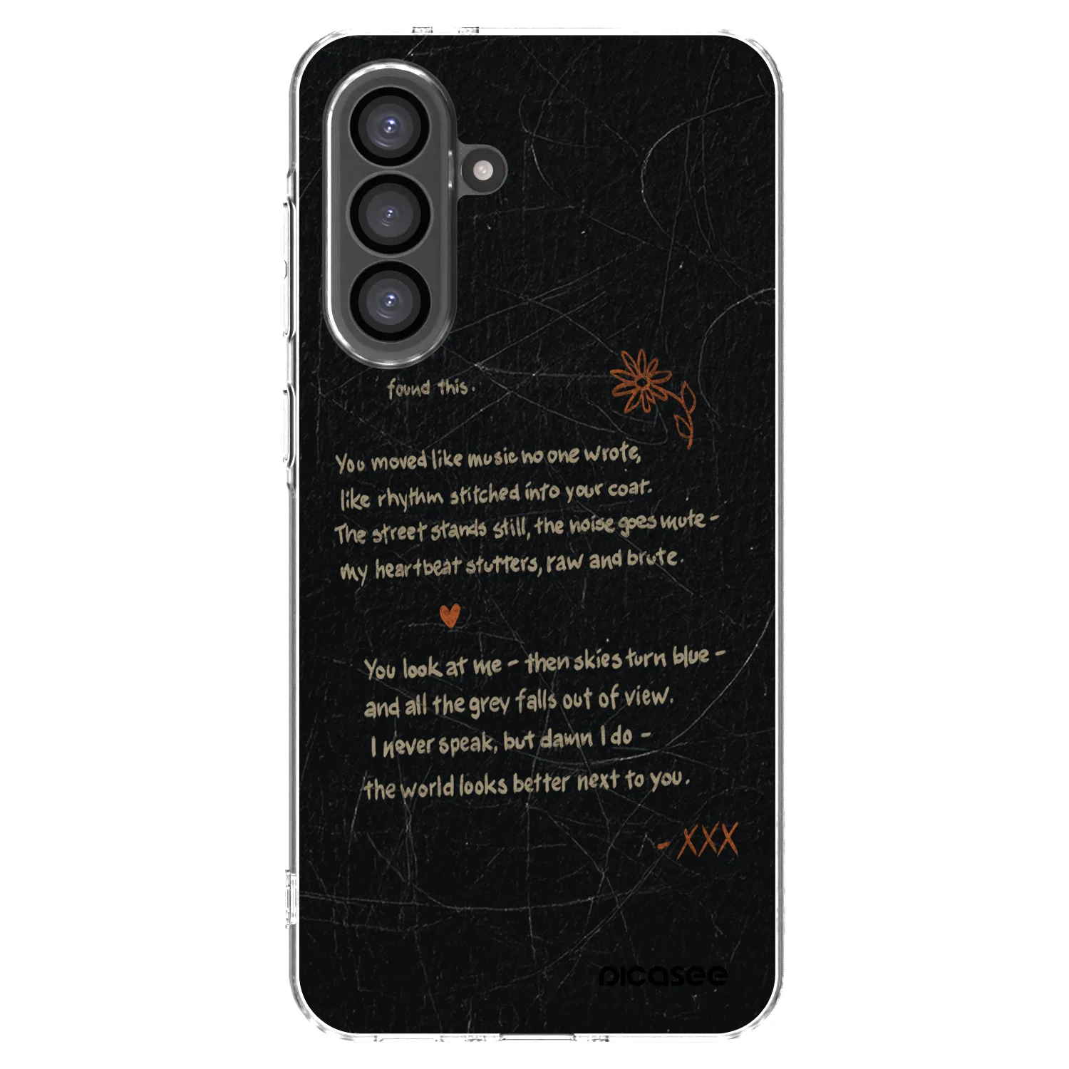 Picasee Samsung Galaxy A56 5G A566B Hülle - Transparentes Silikon - POET