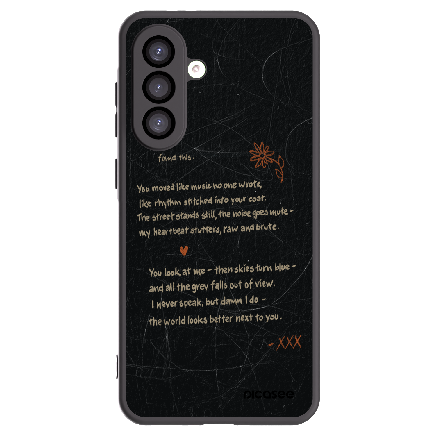 Picasee Samsung Galaxy A26 5G A266B Hülle - Schwarzes Silikon - POET