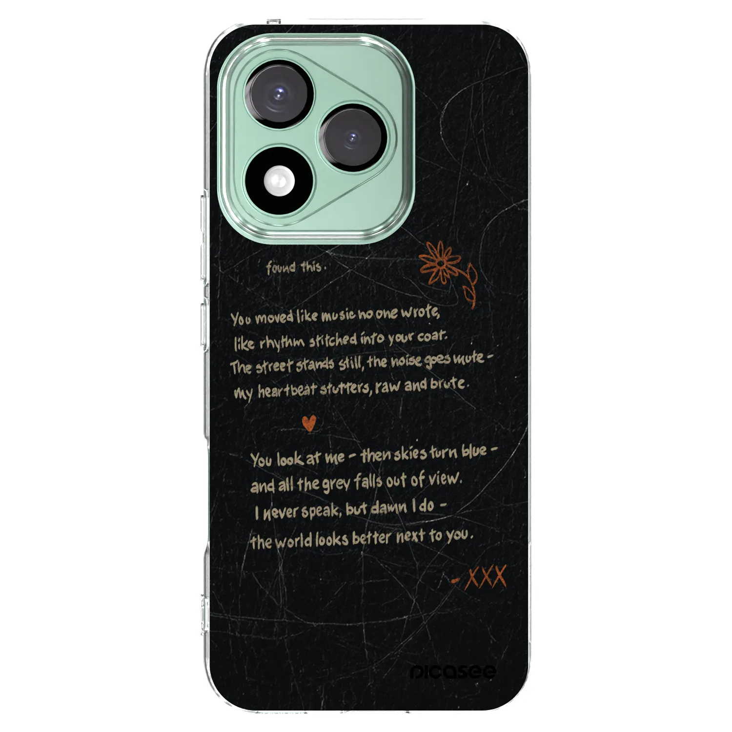 Picasee Honor 400 Lite 5G Hülle - Transparentes Silikon - POET