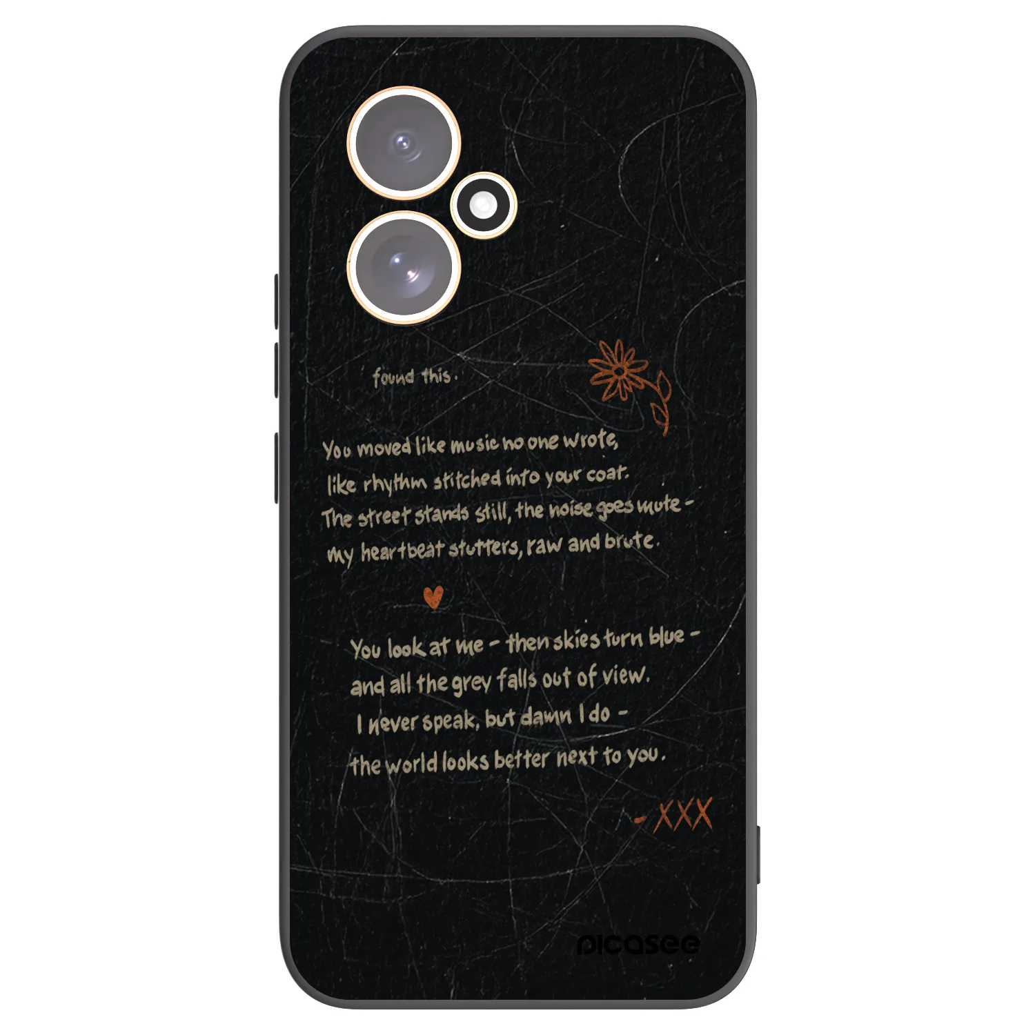 Picasee Honor 400 5G Hülle - Schwarzes Silikon - POET