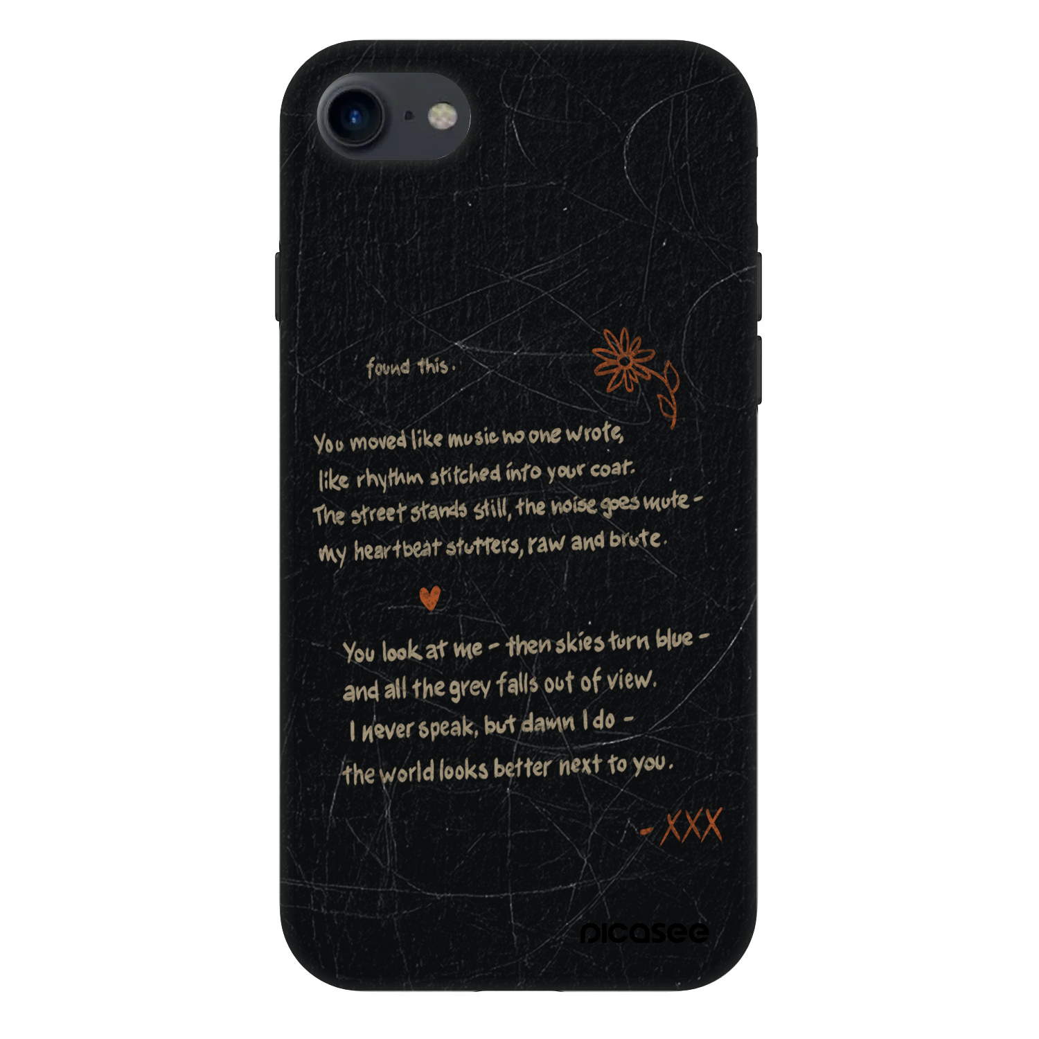 Picasee Fashion Case für Apple iPhone 7 - POET