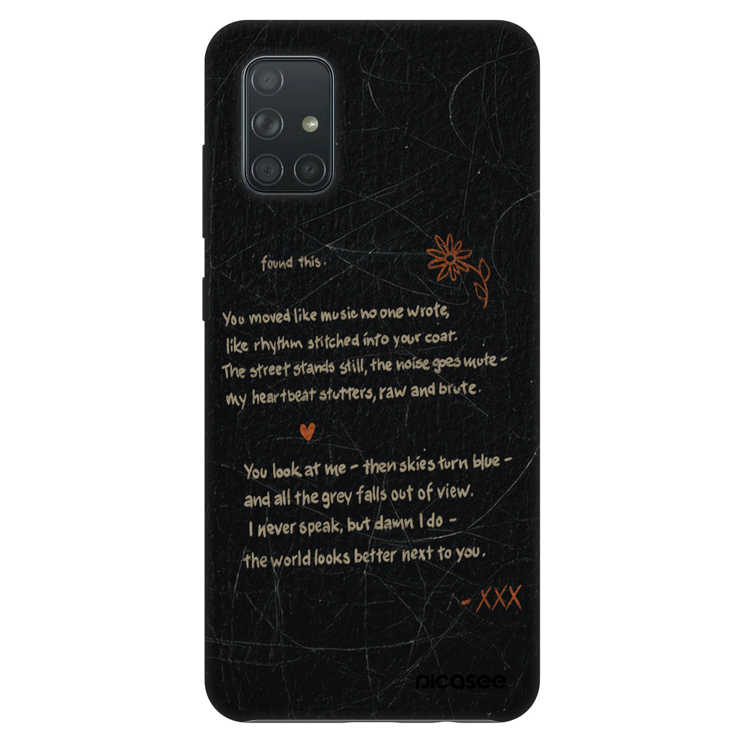 Picasee Fashion Case für Samsung Galaxy A71 A715F - POET