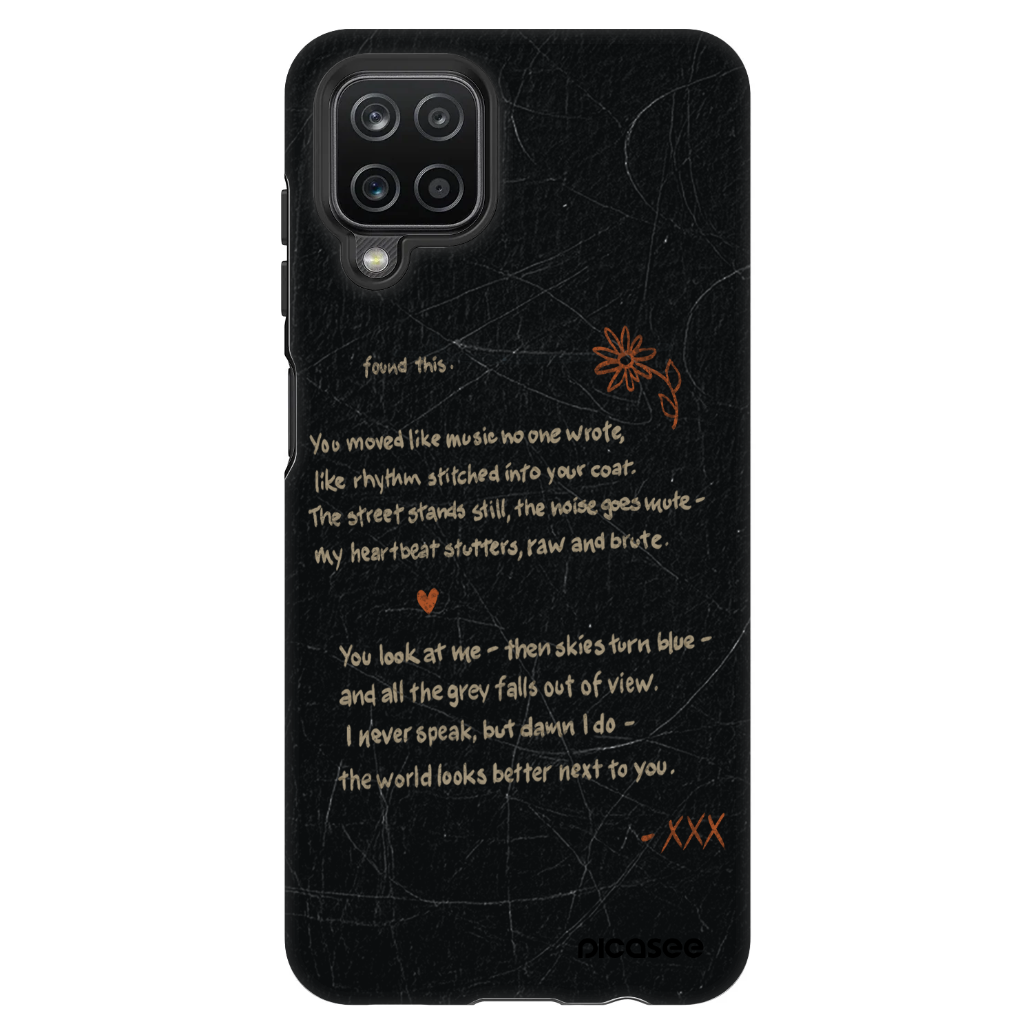 Picasee Fashion Case für Samsung Galaxy A12 A125F - POET
