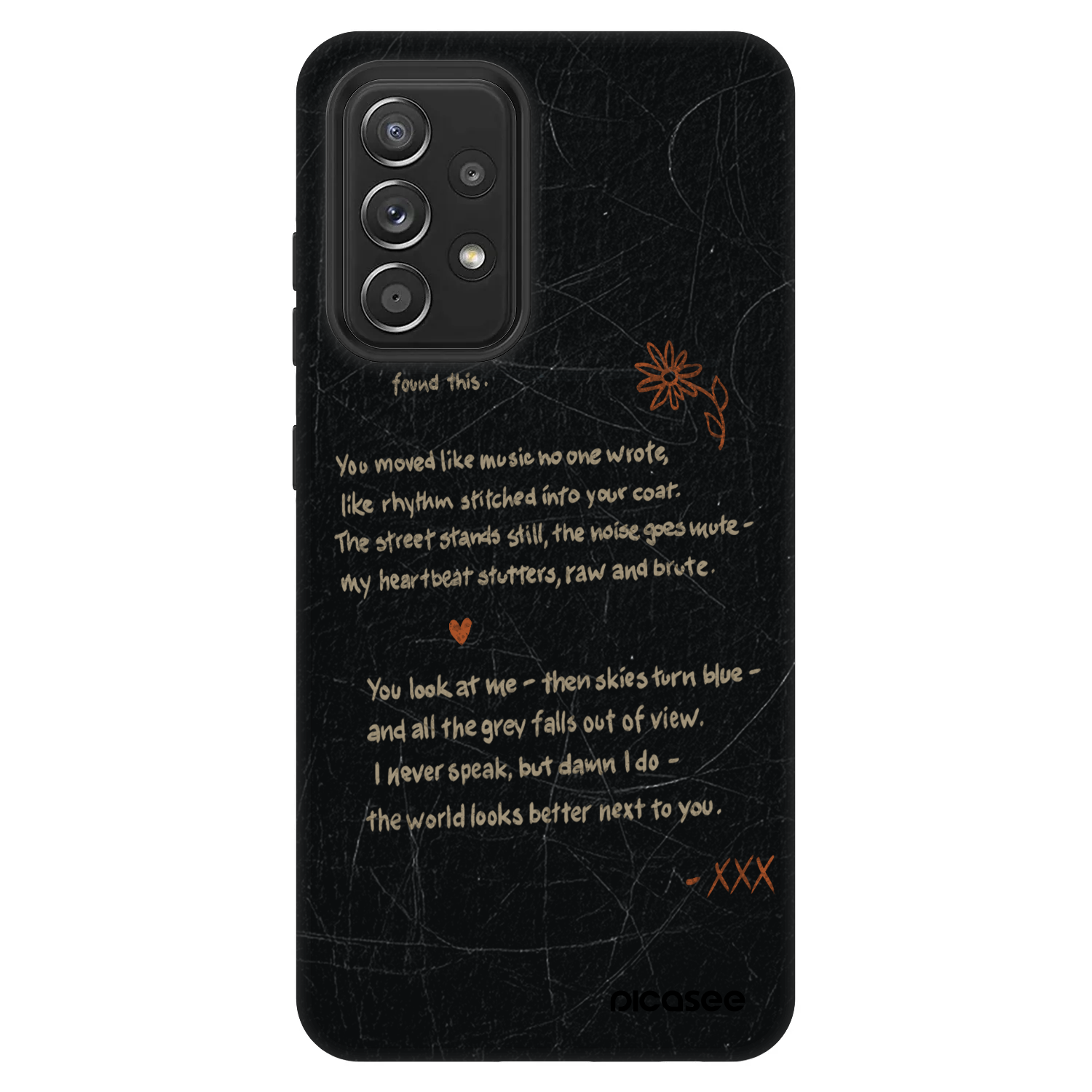 Picasee Fashion Case für Samsung Galaxy A52 5G A525F - POET