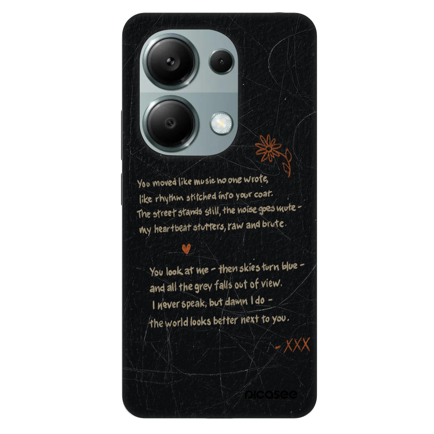 Picasee Fashion Case für Xiaomi Redmi Note 13 Pro 4G - POET