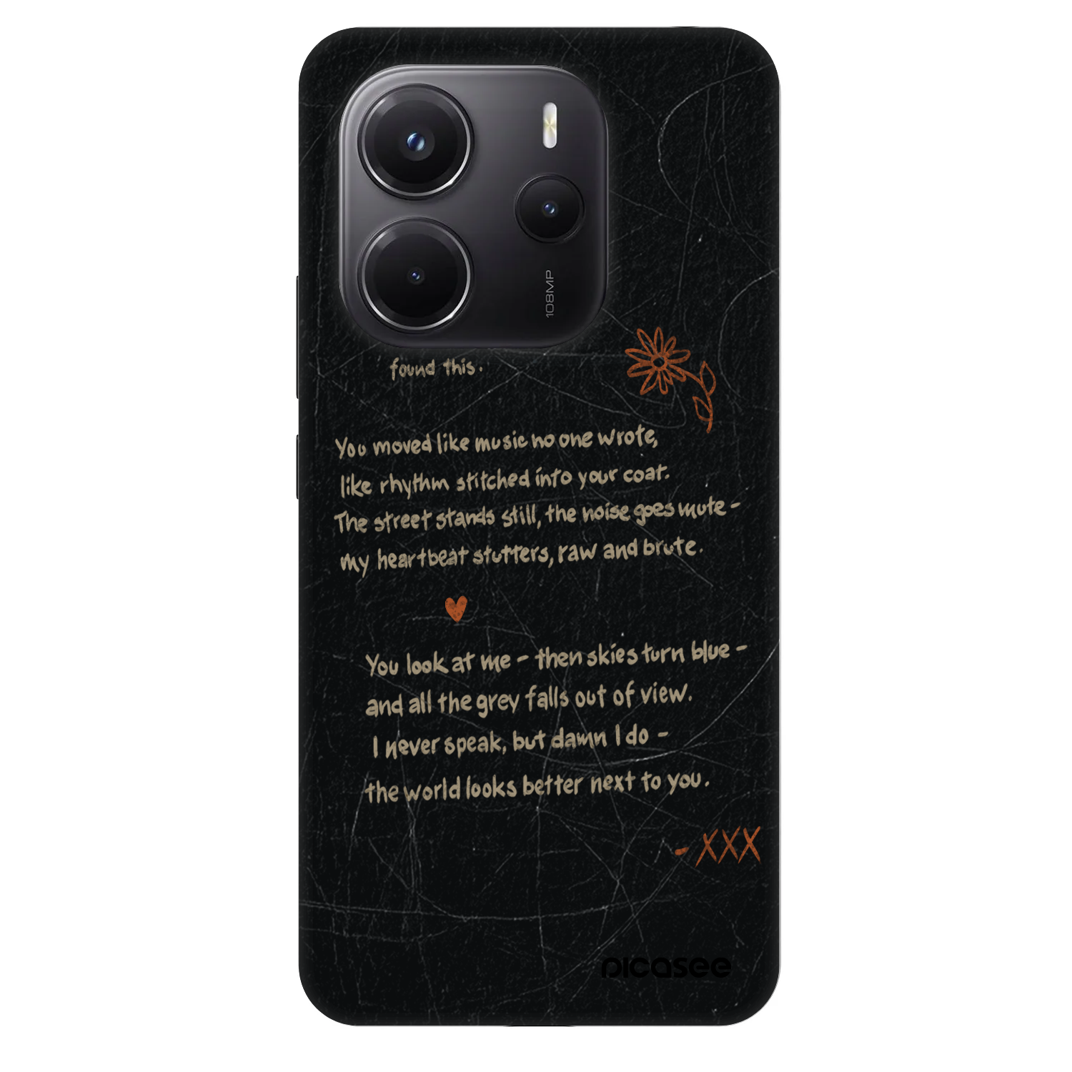 Picasee Fashion Case für Xiaomi Redmi Note 14 4G - POET