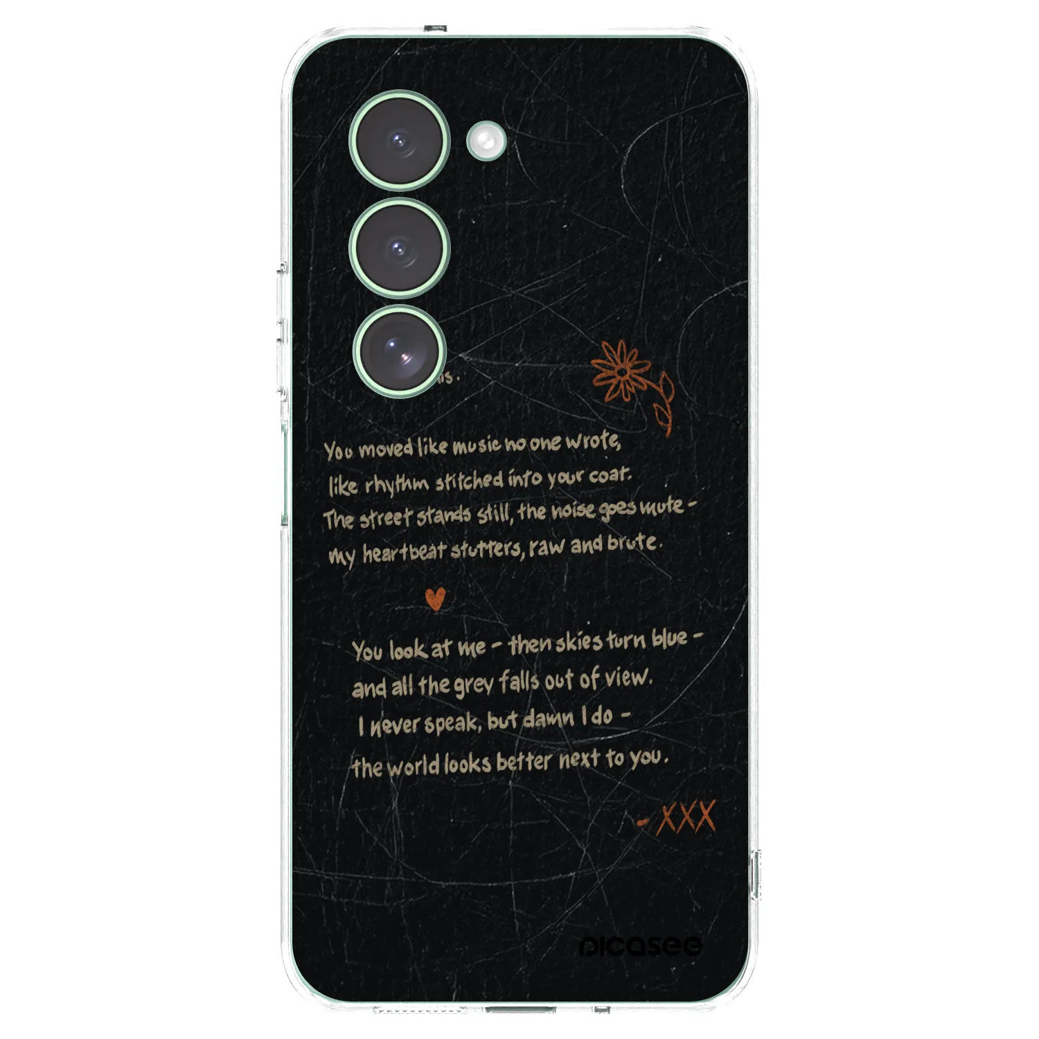 Picasee Xiaomi Redmi 15 5G Hülle - Transparentes Silikon - POET