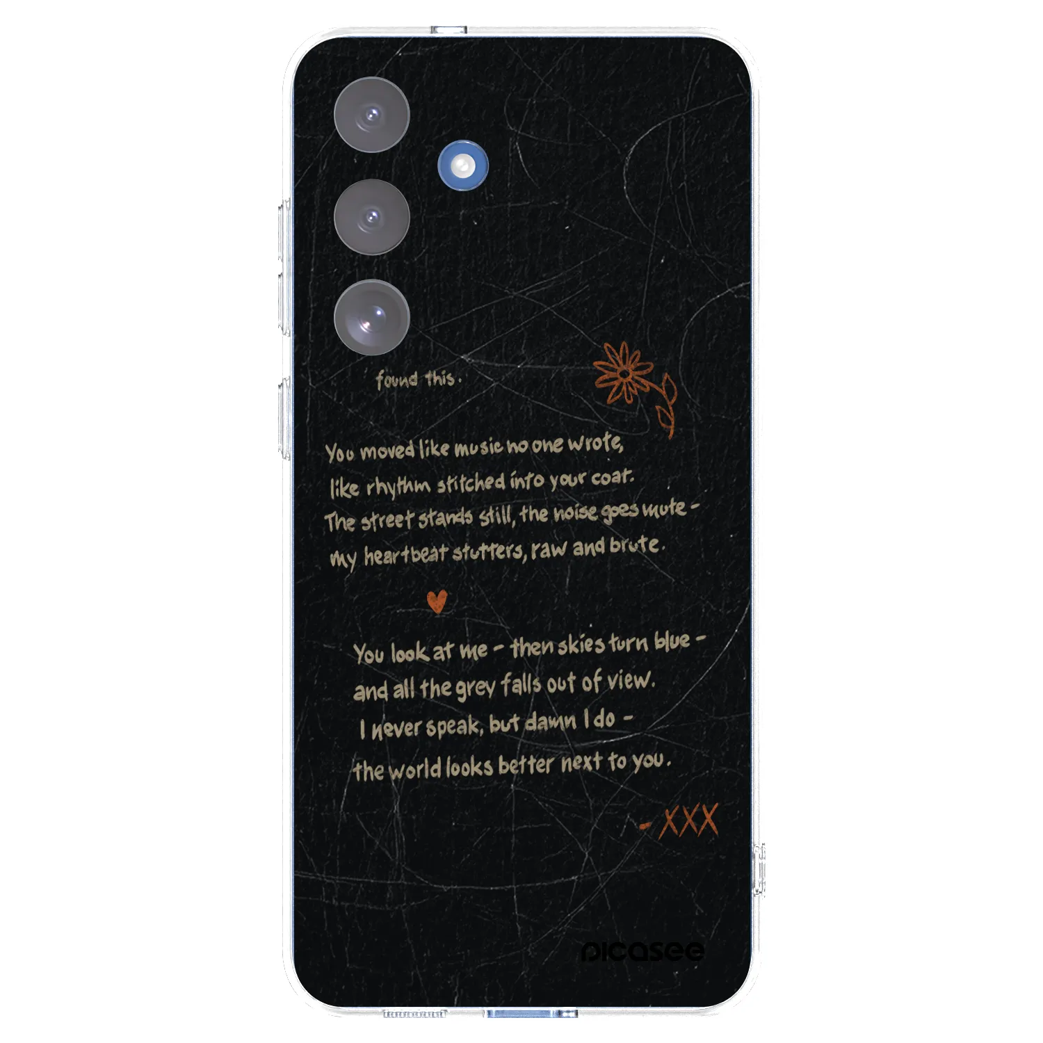 Picasee Samsung Galaxy S25 FE 5G Hülle - Transparentes Silikon - POET