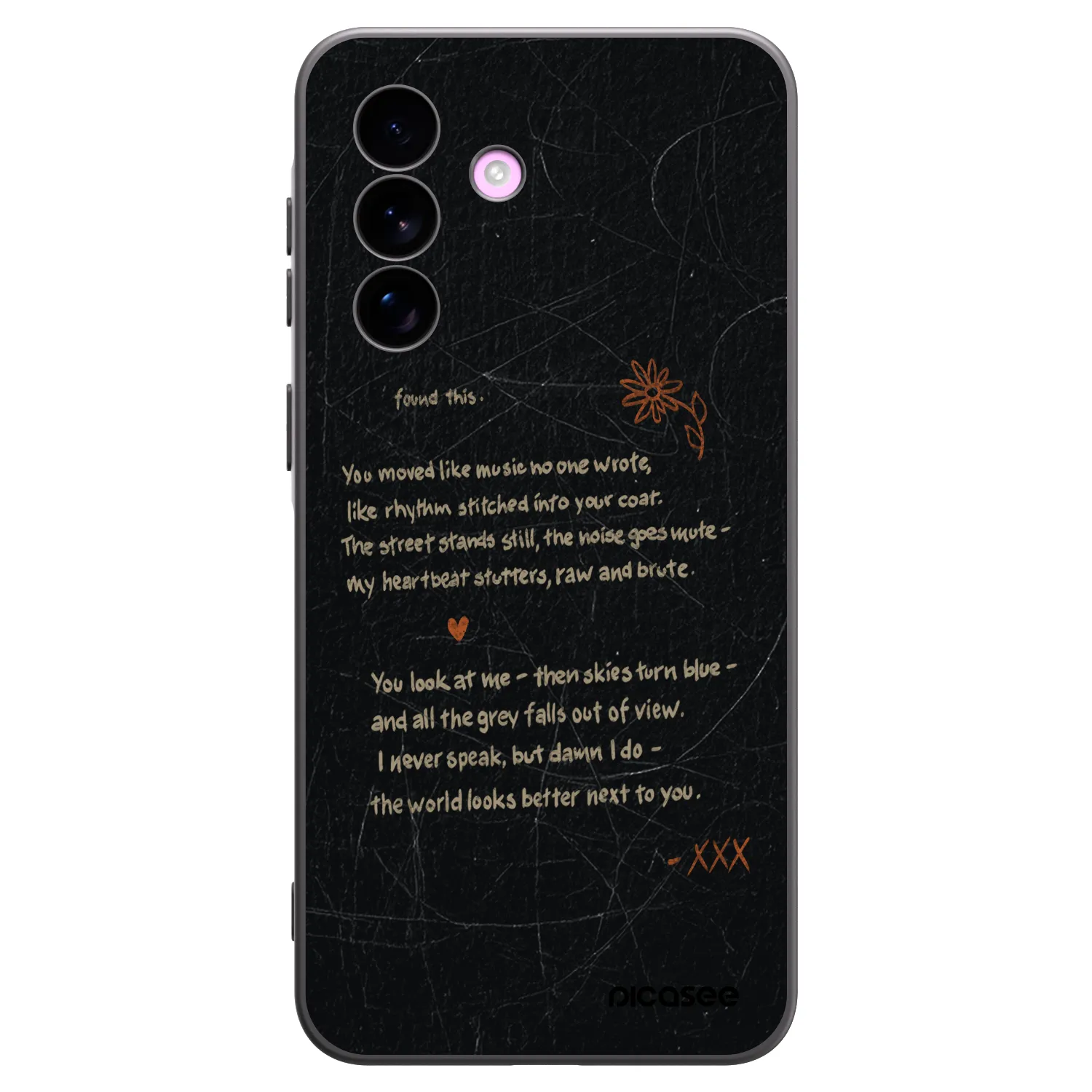 Picasee Samsung Galaxy A57 5G Hülle - Schwarzes Silikon - POET