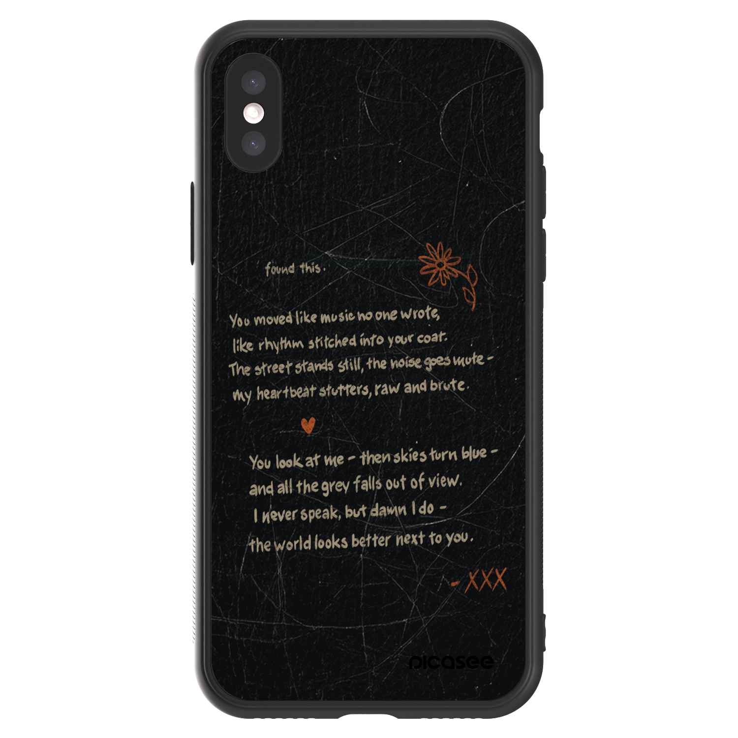 Picasee ULTIMATE CASE für Apple iPhone X/XS - POET
