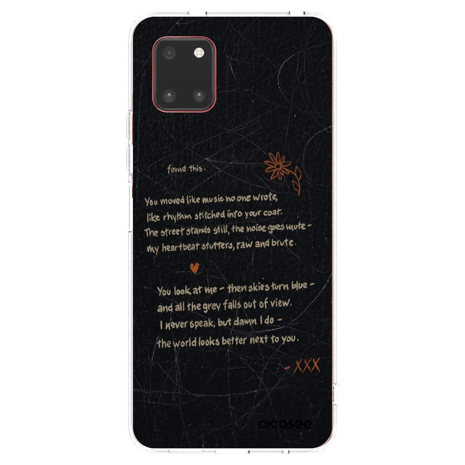 Picasee Samsung Galaxy Note 10 Lite N770F Hülle - Transparentes Silikon - POET
