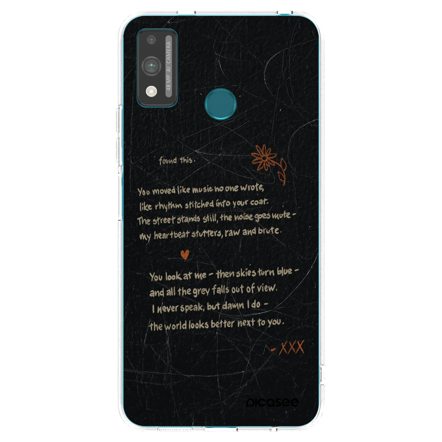 Picasee Honor 9X Lite Hülle - Transparentes Silikon - POET