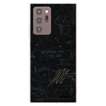 Picasee Samsung Galaxy Note 20 Ultra Hülle - Transparentes Silikon - SCRATCH