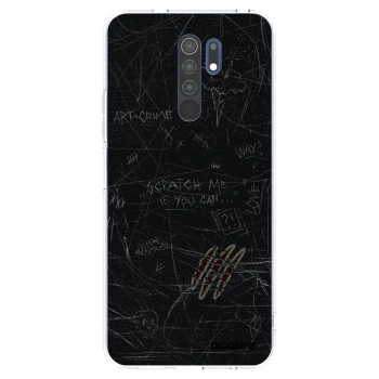 Picasee Xiaomi Redmi 9 Hülle - Transparentes Silikon - SCRATCH